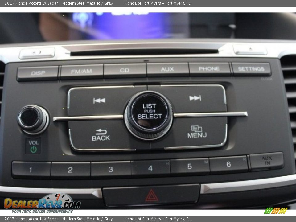 2017 Honda Accord LX Sedan Modern Steel Metallic / Gray Photo #18