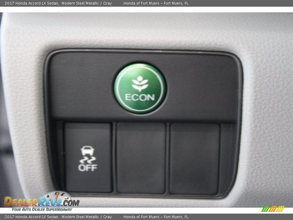 2017 Honda Accord LX Sedan Modern Steel Metallic / Gray Photo #22