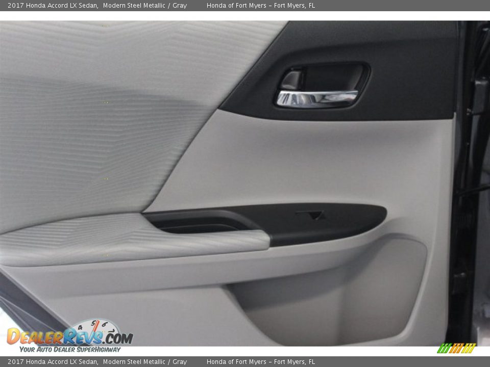 2017 Honda Accord LX Sedan Modern Steel Metallic / Gray Photo #23