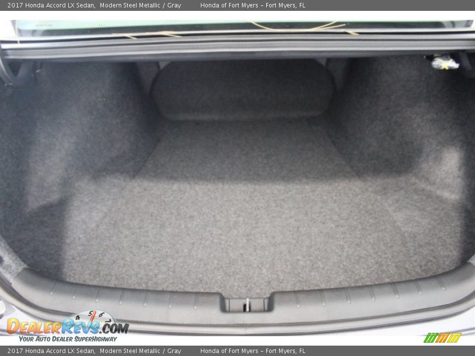 2017 Honda Accord LX Sedan Modern Steel Metallic / Gray Photo #25