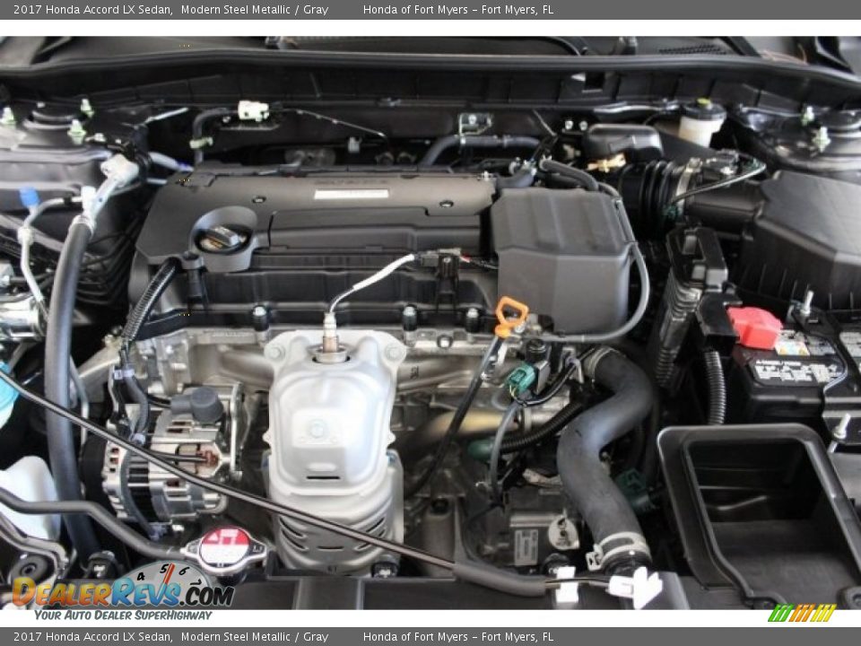 2017 Honda Accord LX Sedan Modern Steel Metallic / Gray Photo #26