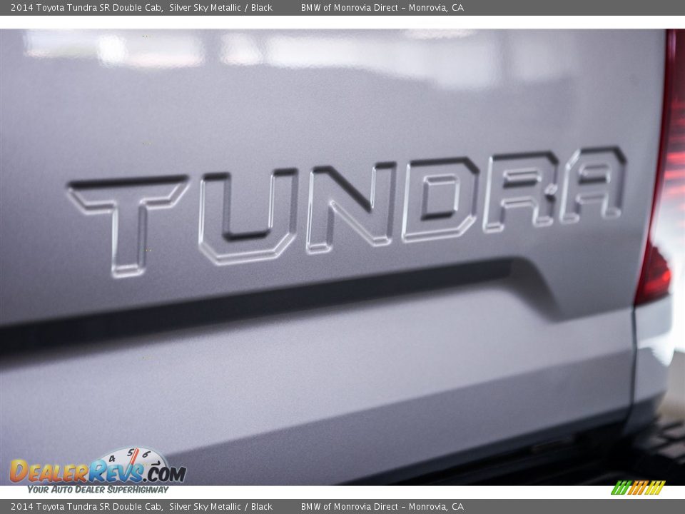 2014 Toyota Tundra SR Double Cab Silver Sky Metallic / Black Photo #7