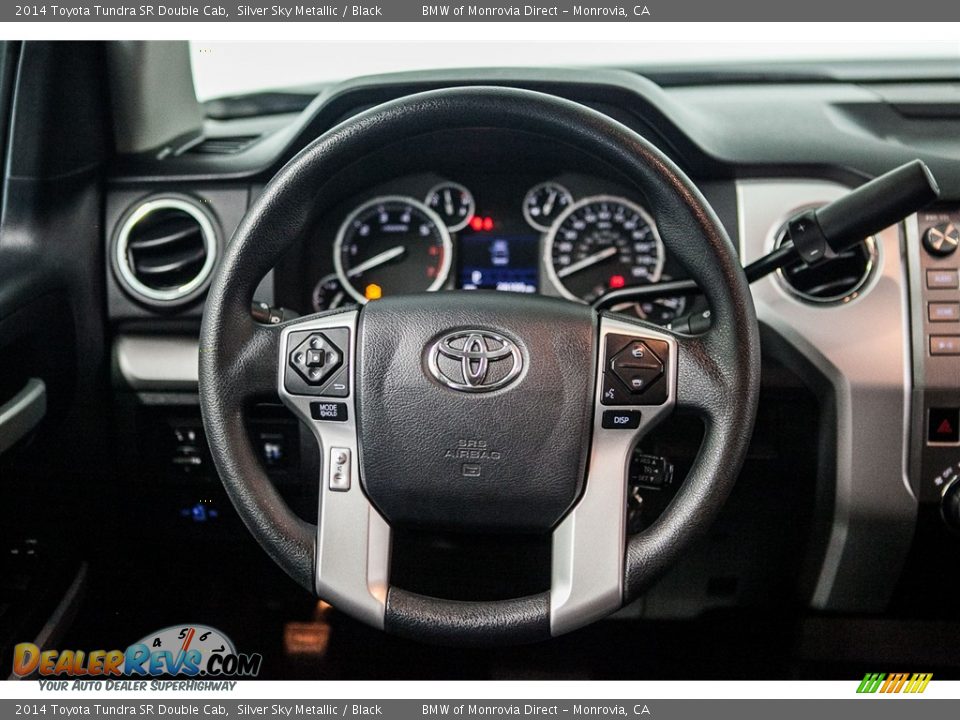 2014 Toyota Tundra SR Double Cab Silver Sky Metallic / Black Photo #15