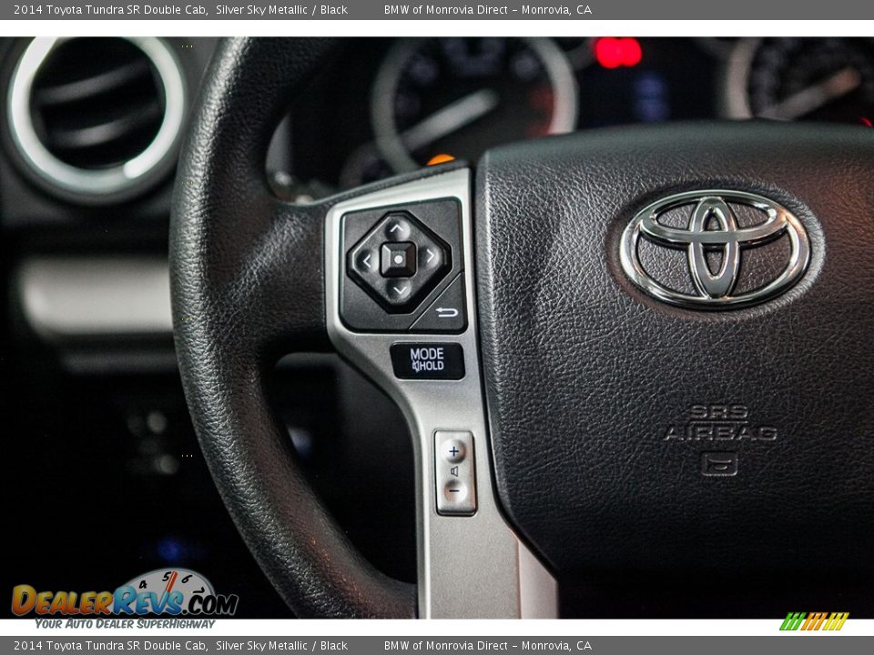 2014 Toyota Tundra SR Double Cab Silver Sky Metallic / Black Photo #16