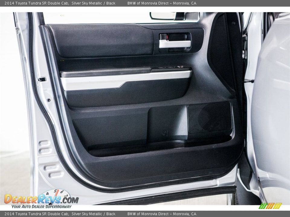 2014 Toyota Tundra SR Double Cab Silver Sky Metallic / Black Photo #21