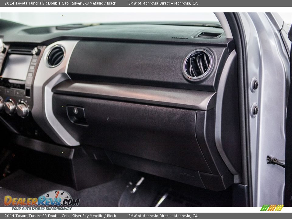 2014 Toyota Tundra SR Double Cab Silver Sky Metallic / Black Photo #22