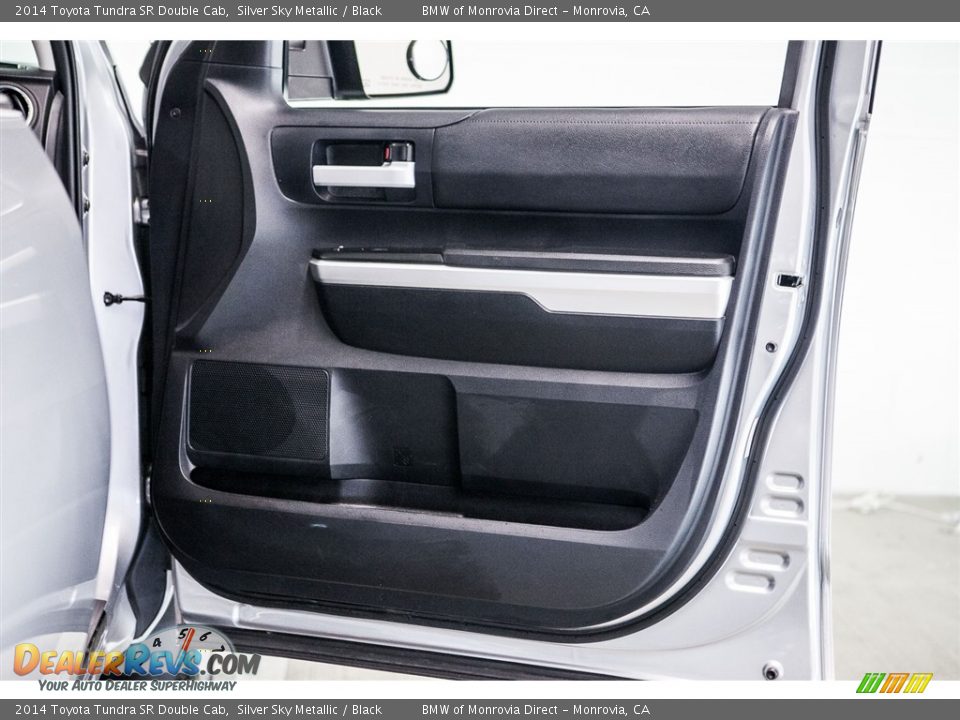 2014 Toyota Tundra SR Double Cab Silver Sky Metallic / Black Photo #24
