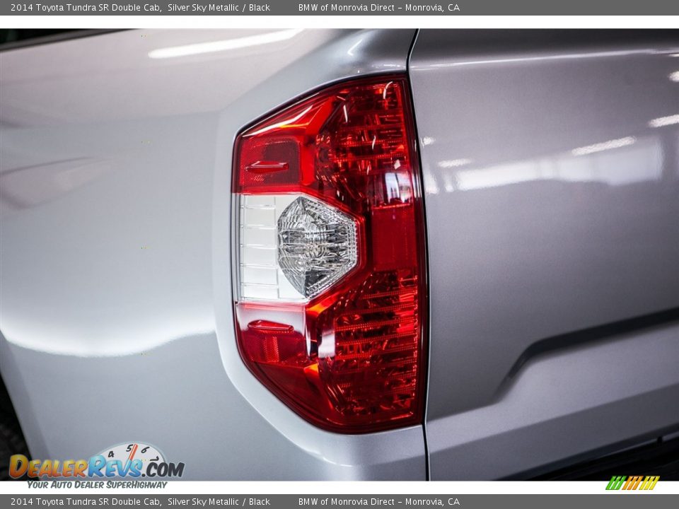 2014 Toyota Tundra SR Double Cab Silver Sky Metallic / Black Photo #28