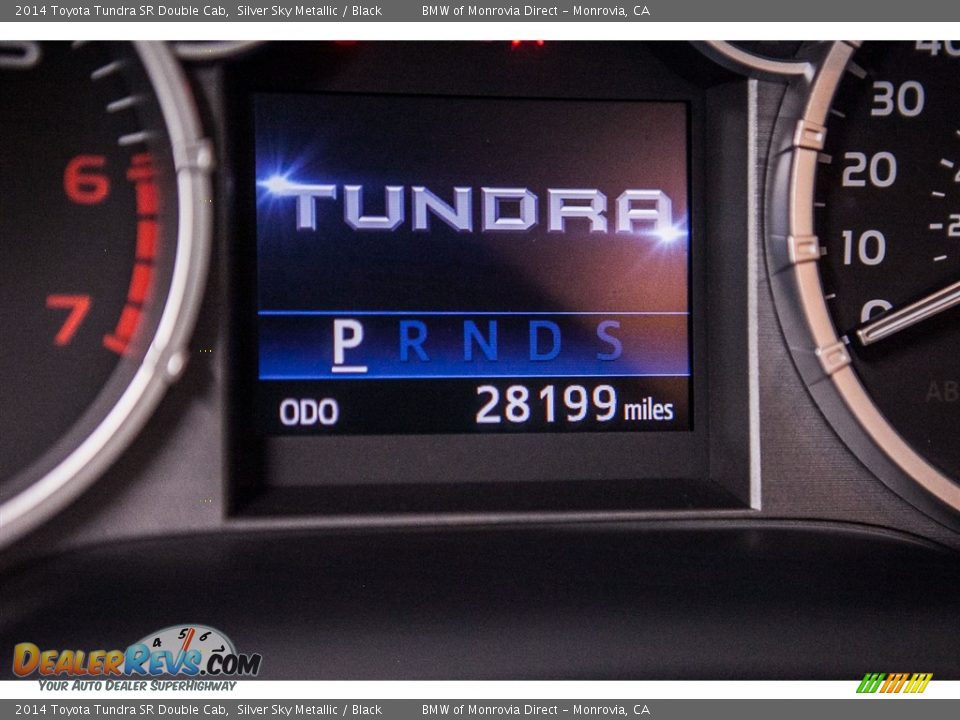2014 Toyota Tundra SR Double Cab Silver Sky Metallic / Black Photo #30