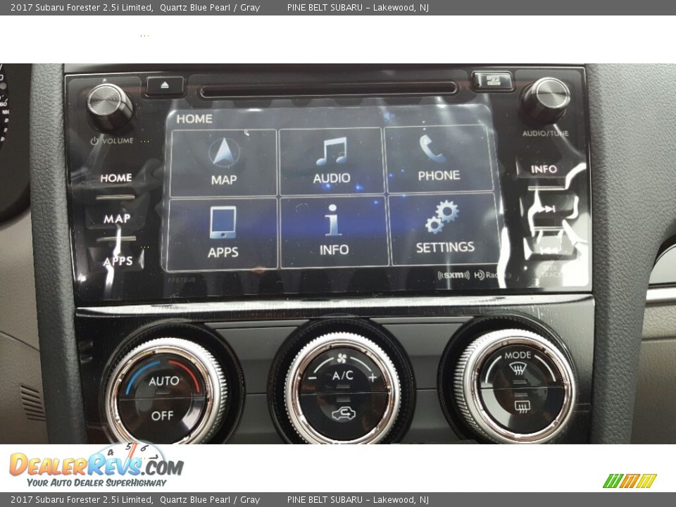 2017 Subaru Forester 2.5i Limited Quartz Blue Pearl / Gray Photo #11