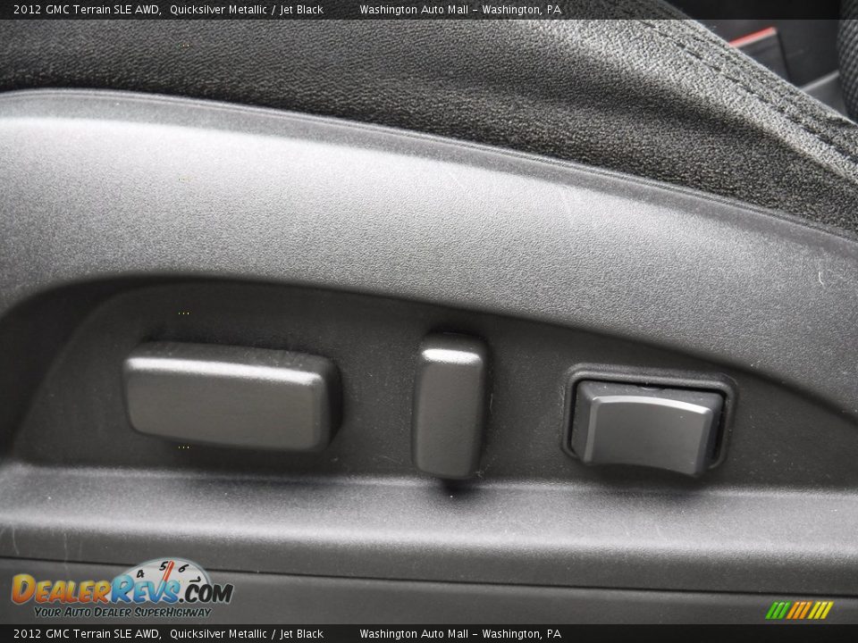 2012 GMC Terrain SLE AWD Quicksilver Metallic / Jet Black Photo #14