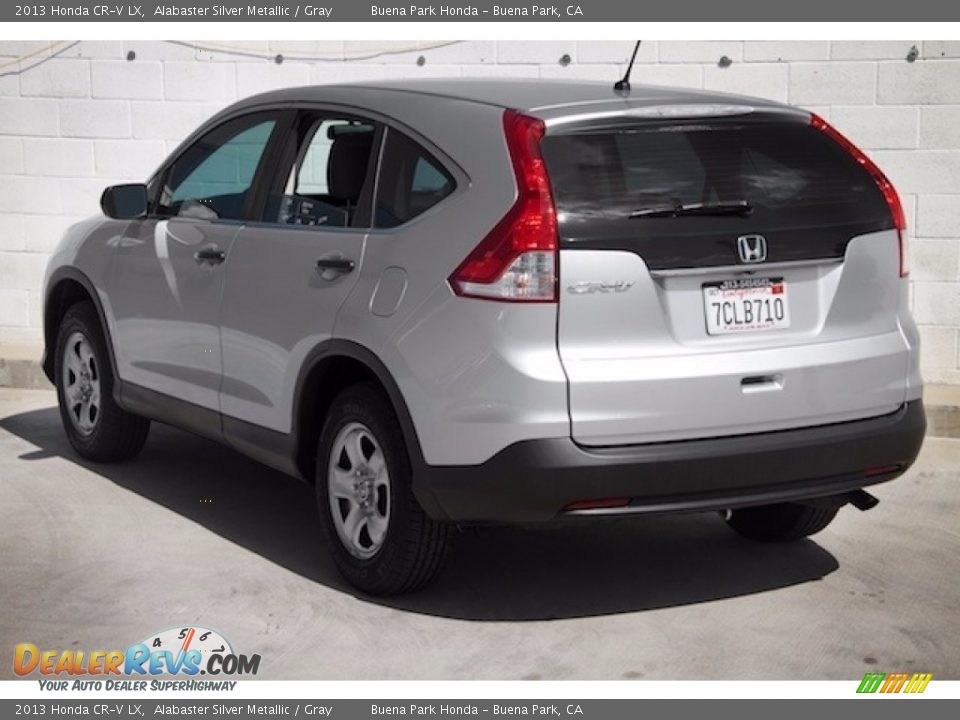 2013 Honda CR-V LX Alabaster Silver Metallic / Gray Photo #2