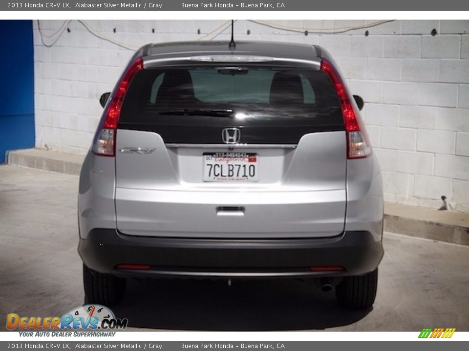 2013 Honda CR-V LX Alabaster Silver Metallic / Gray Photo #9