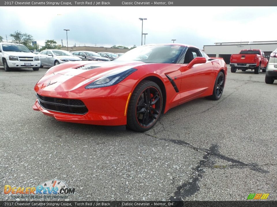 2017 Chevrolet Corvette Stingray Coupe Torch Red / Jet Black Photo #1