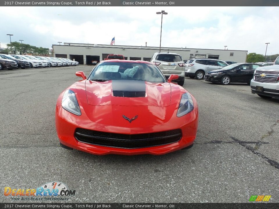 2017 Chevrolet Corvette Stingray Coupe Torch Red / Jet Black Photo #2