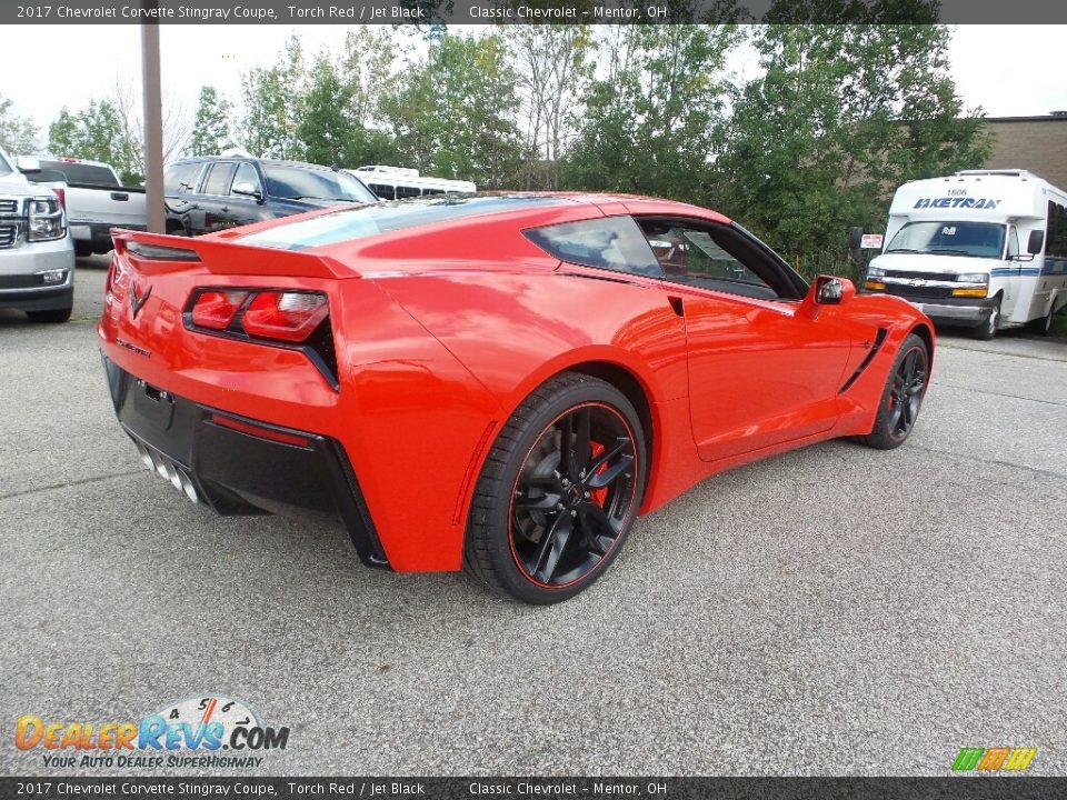 2017 Chevrolet Corvette Stingray Coupe Torch Red / Jet Black Photo #5