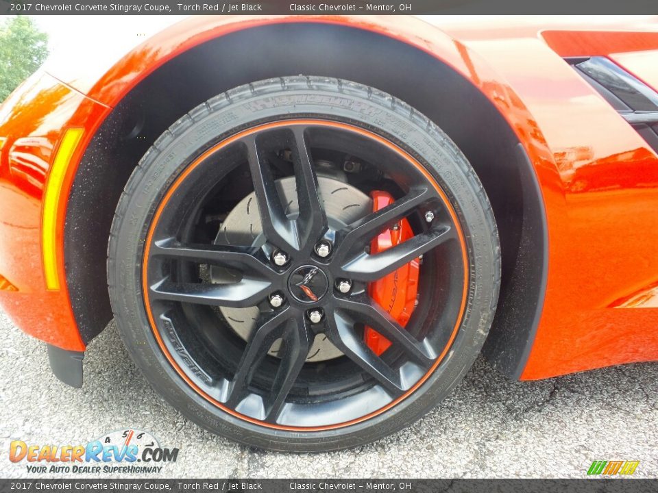 2017 Chevrolet Corvette Stingray Coupe Torch Red / Jet Black Photo #8