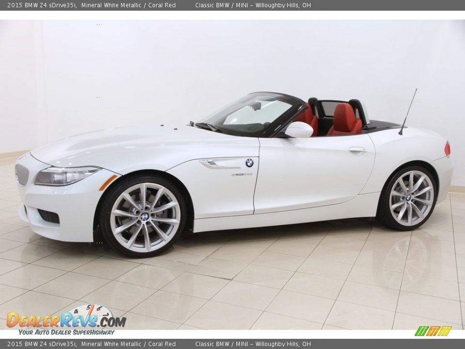 Mineral White Metallic 2015 BMW Z4 sDrive35i Photo #4