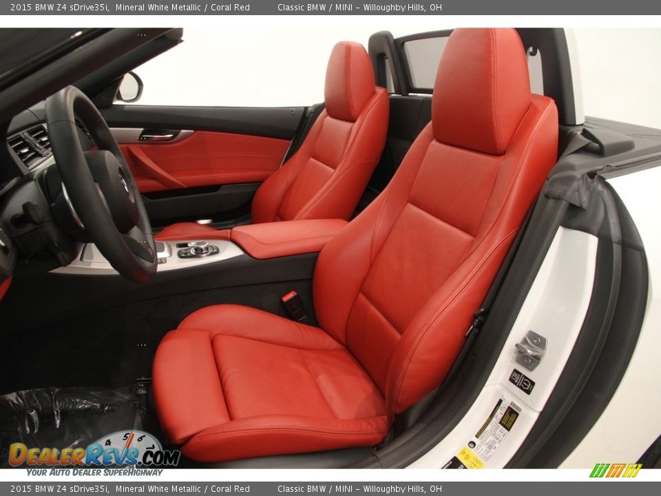 Front Seat of 2015 BMW Z4 sDrive35i Photo #8
