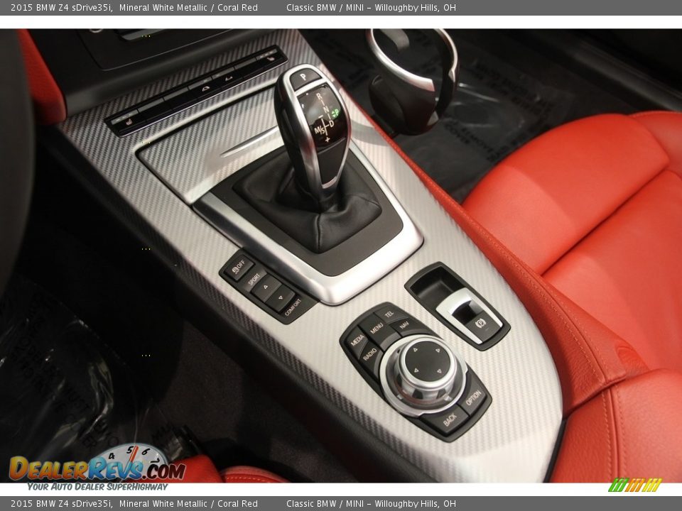 2015 BMW Z4 sDrive35i Mineral White Metallic / Coral Red Photo #19