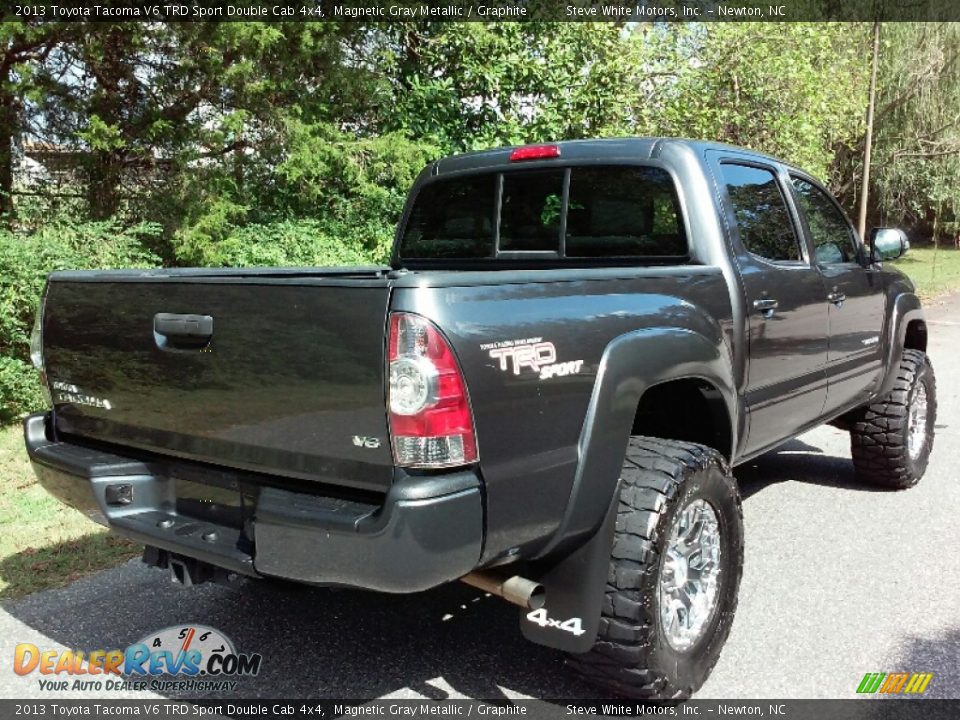 2013 Toyota Tacoma V6 TRD Sport Double Cab 4x4 Magnetic Gray Metallic / Graphite Photo #6