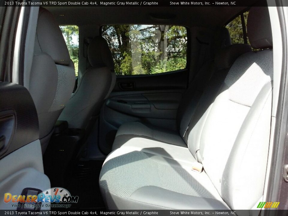 2013 Toyota Tacoma V6 TRD Sport Double Cab 4x4 Magnetic Gray Metallic / Graphite Photo #10