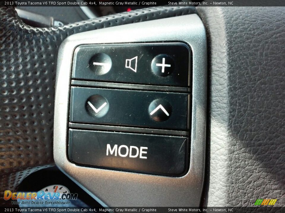 2013 Toyota Tacoma V6 TRD Sport Double Cab 4x4 Magnetic Gray Metallic / Graphite Photo #15