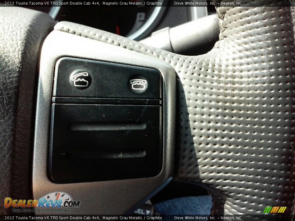 2013 Toyota Tacoma V6 TRD Sport Double Cab 4x4 Magnetic Gray Metallic / Graphite Photo #16