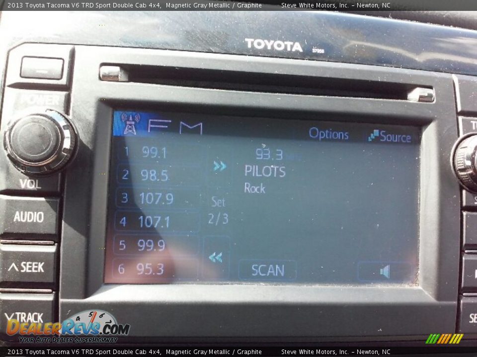 2013 Toyota Tacoma V6 TRD Sport Double Cab 4x4 Magnetic Gray Metallic / Graphite Photo #19