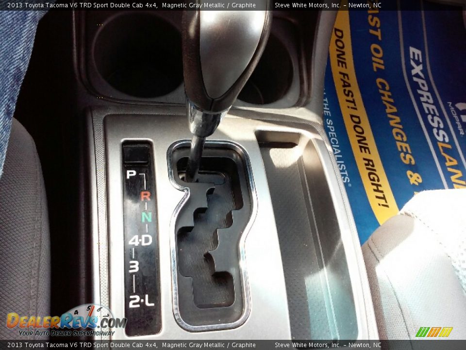 2013 Toyota Tacoma V6 TRD Sport Double Cab 4x4 Magnetic Gray Metallic / Graphite Photo #20