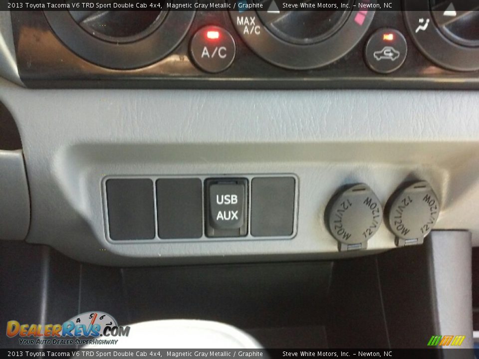 2013 Toyota Tacoma V6 TRD Sport Double Cab 4x4 Magnetic Gray Metallic / Graphite Photo #21
