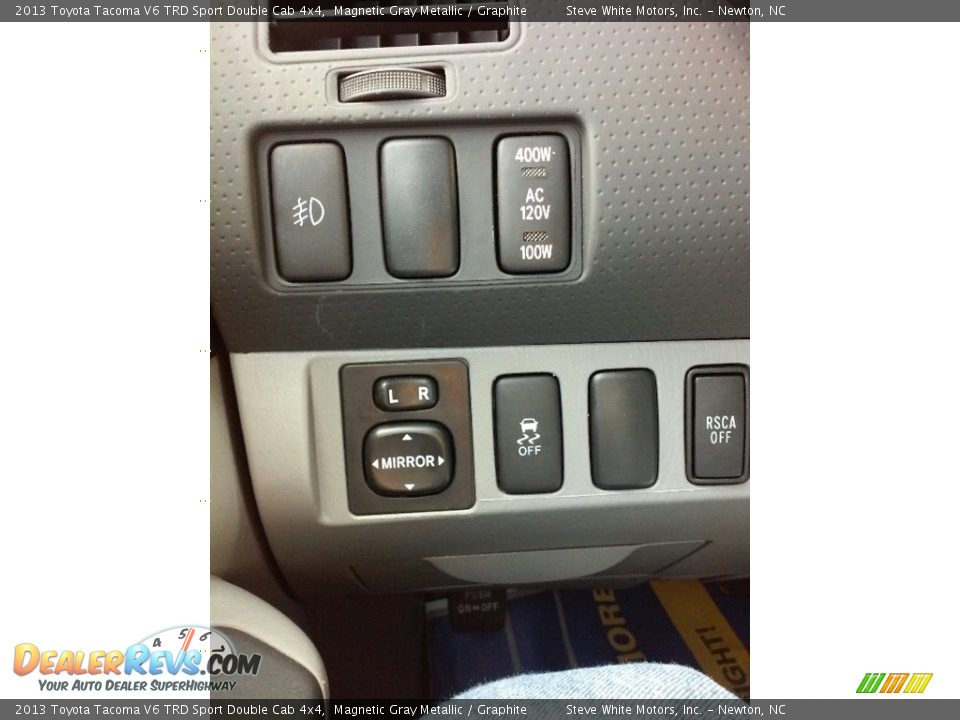 2013 Toyota Tacoma V6 TRD Sport Double Cab 4x4 Magnetic Gray Metallic / Graphite Photo #24