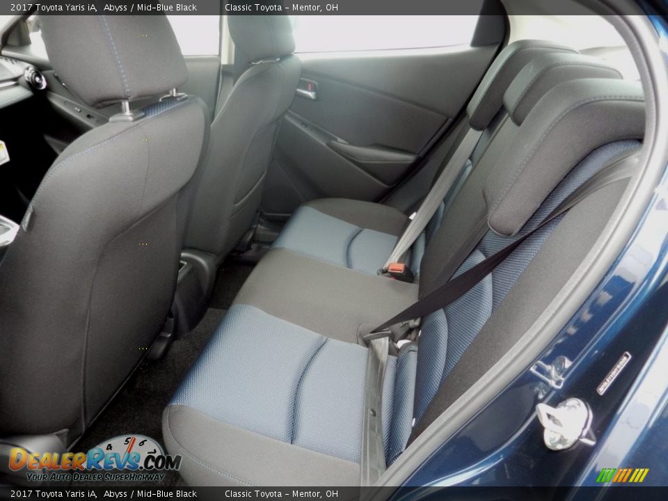 Rear Seat of 2017 Toyota Yaris iA  Photo #5