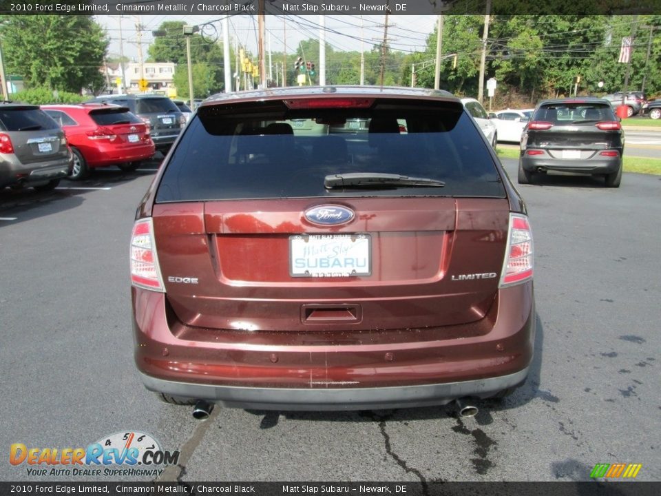 2010 Ford Edge Limited Cinnamon Metallic / Charcoal Black Photo #7