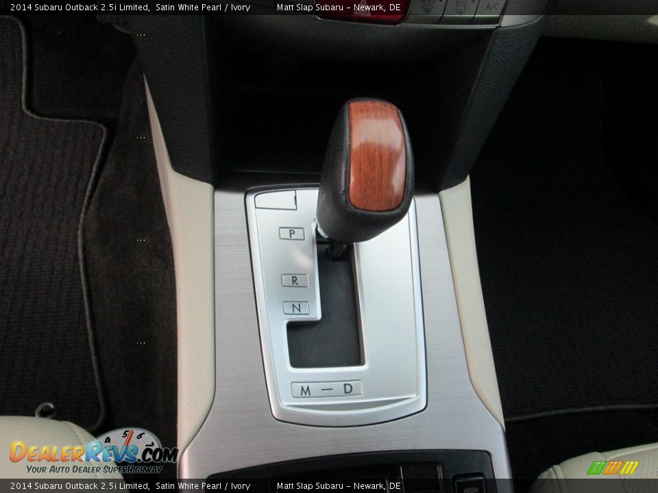 2014 Subaru Outback 2.5i Limited Satin White Pearl / Ivory Photo #26
