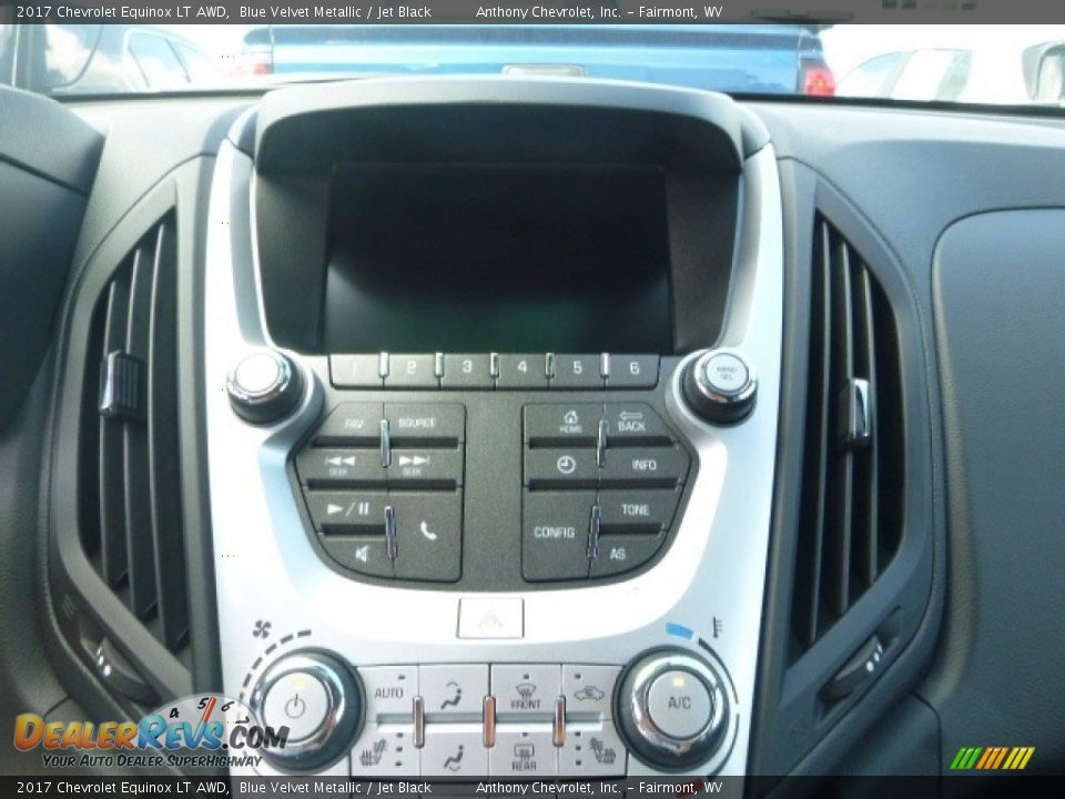 2017 Chevrolet Equinox LT AWD Blue Velvet Metallic / Jet Black Photo #15