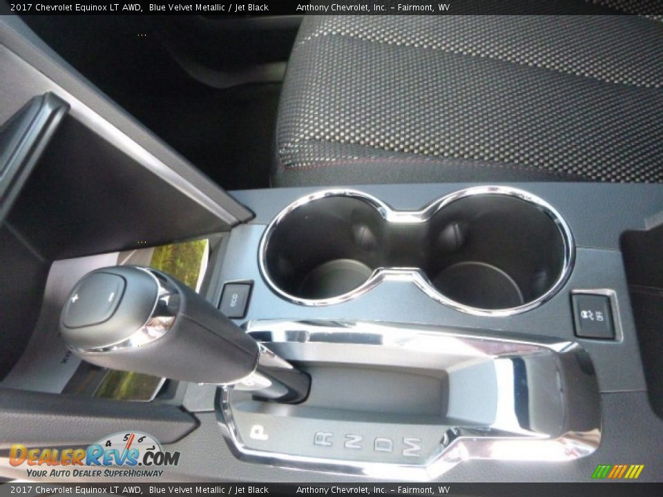 2017 Chevrolet Equinox LT AWD Blue Velvet Metallic / Jet Black Photo #17