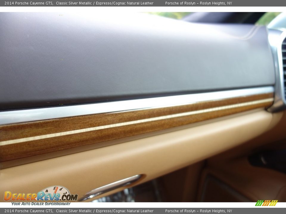 2014 Porsche Cayenne GTS Classic Silver Metallic / Espresso/Cognac Natural Leather Photo #23