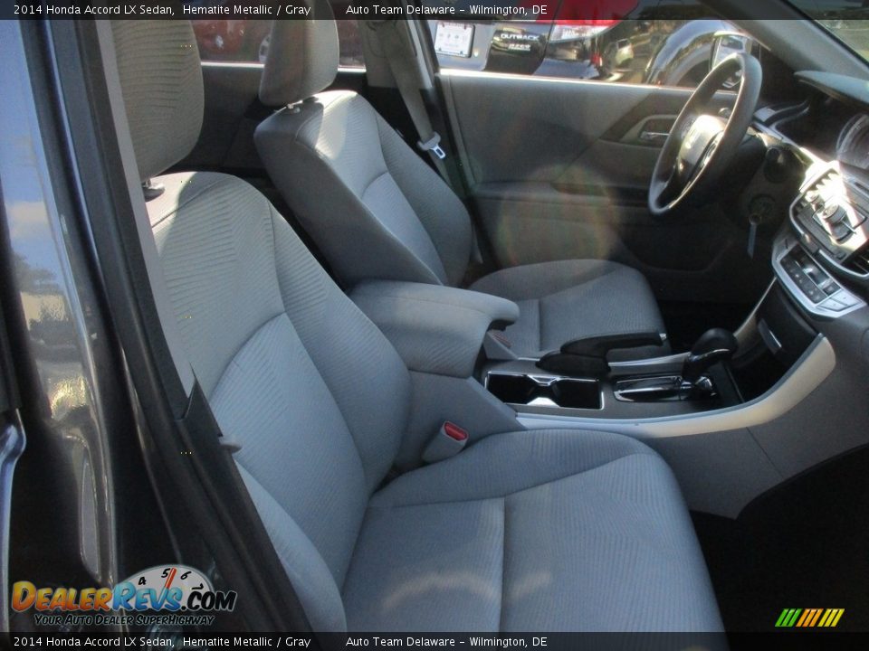 2014 Honda Accord LX Sedan Hematite Metallic / Gray Photo #17