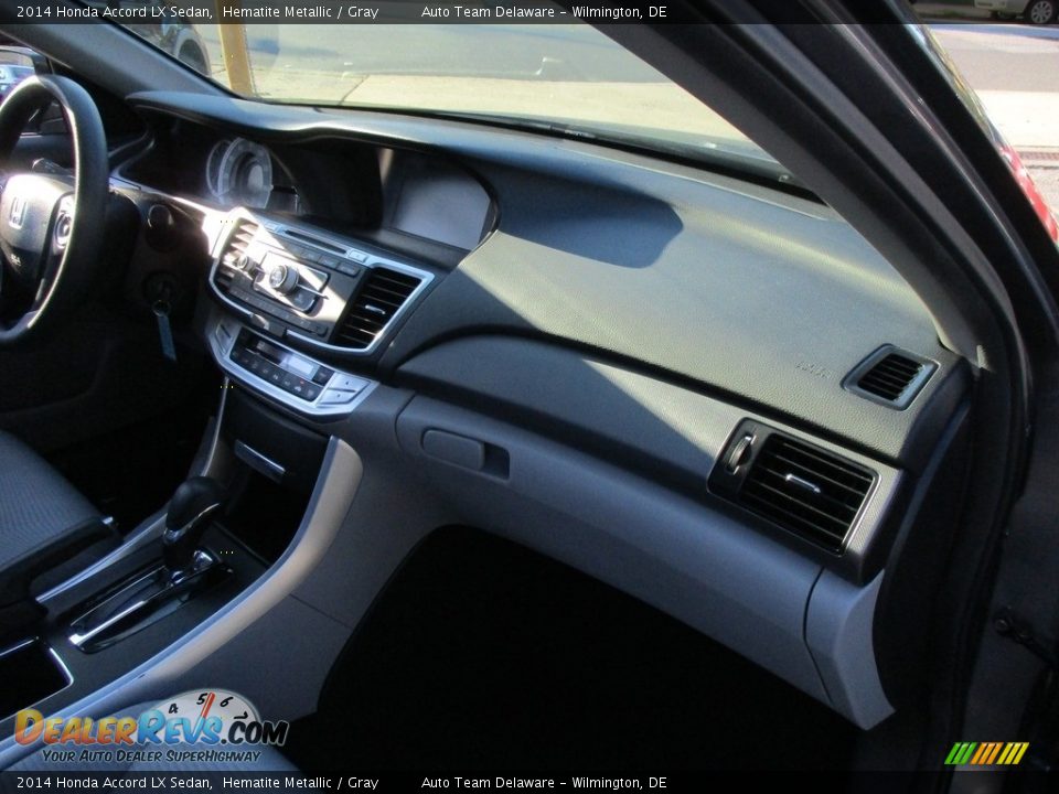 2014 Honda Accord LX Sedan Hematite Metallic / Gray Photo #18