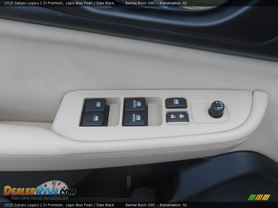 2015 Subaru Legacy 2.5i Premium Lapis Blue Pearl / Slate Black Photo #11
