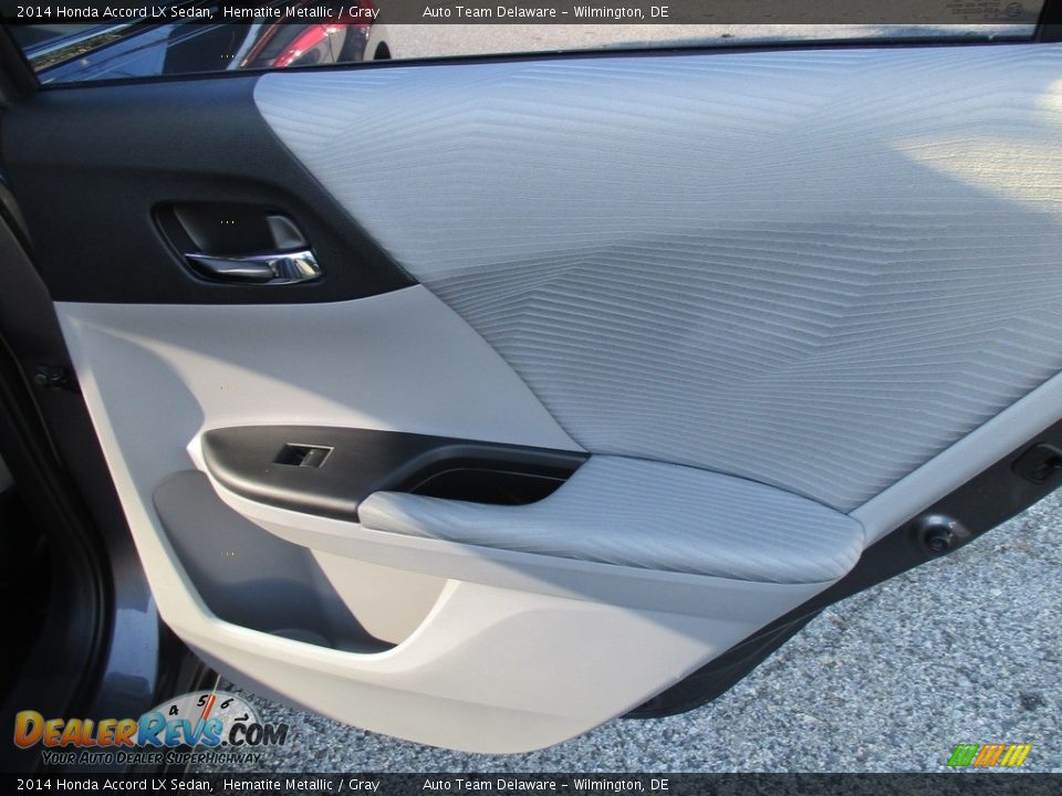 2014 Honda Accord LX Sedan Hematite Metallic / Gray Photo #25
