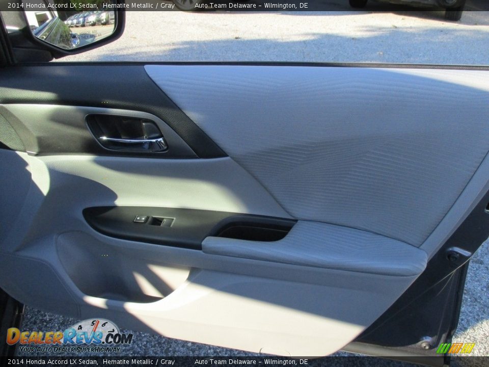 2014 Honda Accord LX Sedan Hematite Metallic / Gray Photo #26