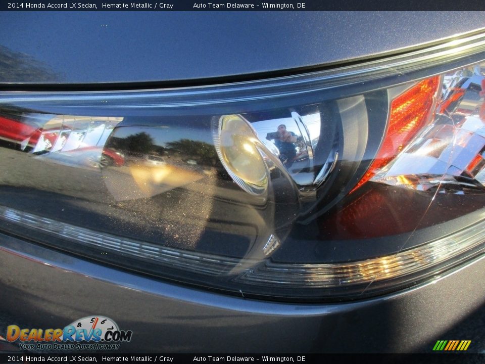 2014 Honda Accord LX Sedan Hematite Metallic / Gray Photo #27