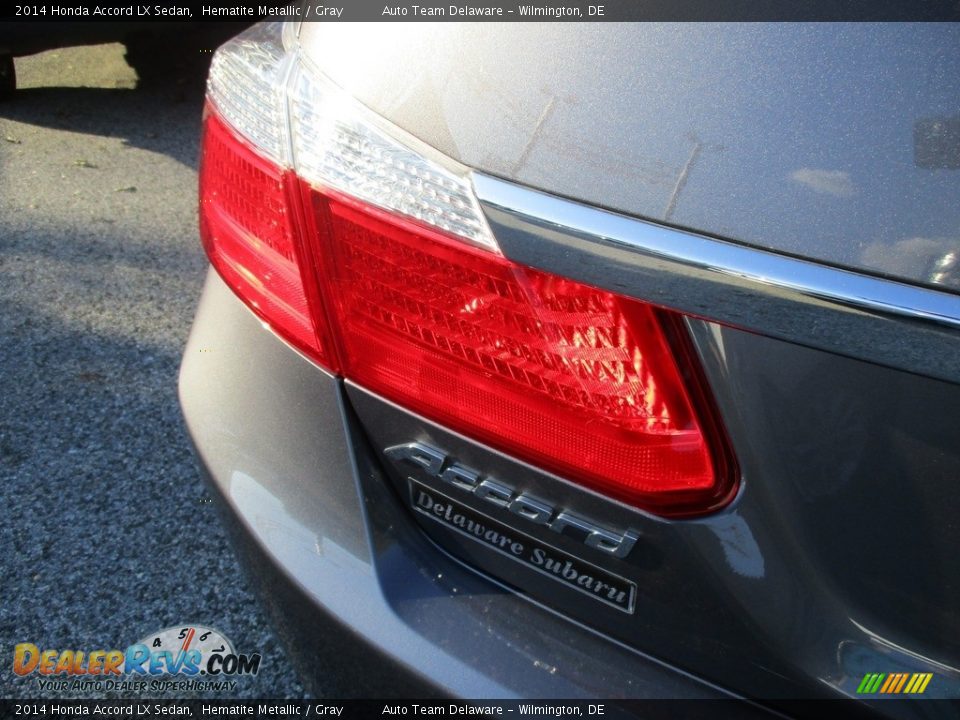 2014 Honda Accord LX Sedan Hematite Metallic / Gray Photo #28