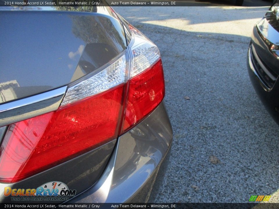 2014 Honda Accord LX Sedan Hematite Metallic / Gray Photo #29