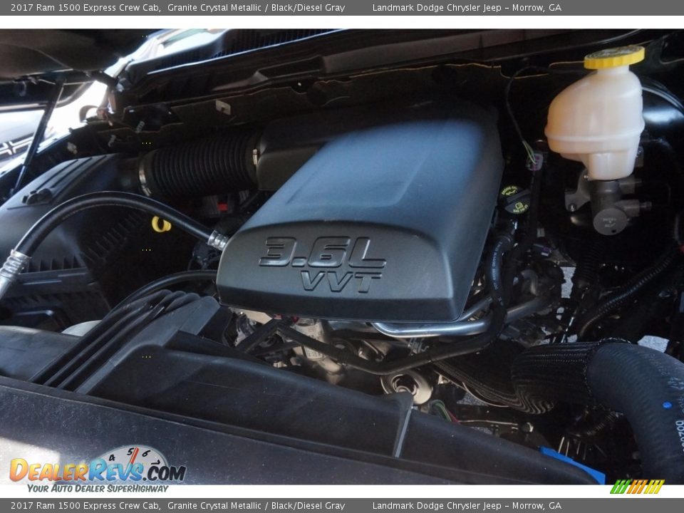 2017 Ram 1500 Express Crew Cab 3.6 Liter DOHC 24-Valve VVT Pentastar V6 Engine Photo #9