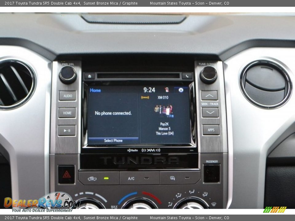 2017 Toyota Tundra SR5 Double Cab 4x4 Sunset Bronze Mica / Graphite Photo #6