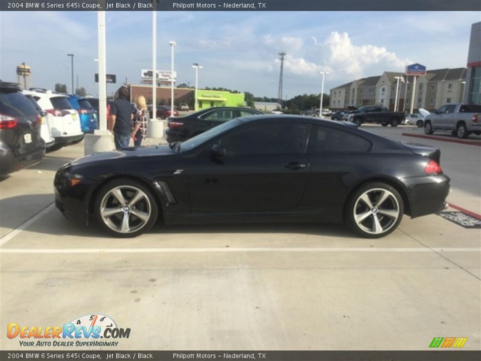 2004 BMW 6 Series 645i Coupe Jet Black / Black Photo #2