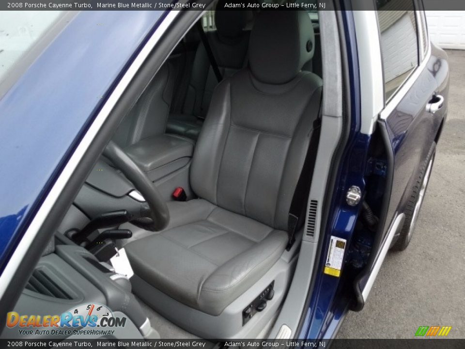 Front Seat of 2008 Porsche Cayenne Turbo Photo #11